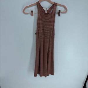 Billabong Women's Razorback Sleeveless Striped Mini Tank Dress Size XS